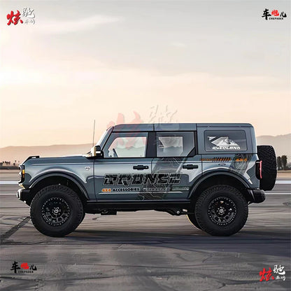 Custom Fashionable Full-Body Modification Vinyl Decal Kit for Ford Bronco | KK Sport Wrap - 200000182:29#L R-  DRIVEN - 3