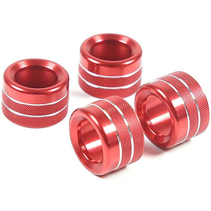 SFB CNC Central and Outer AC Knobs for 2022+ WRX - 200000182:29#red-200000182:193#silver-  DRIVEN - 7