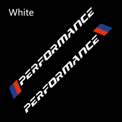 Performance Stripe Decal | Door & Front Visor Vinyl Graphic for Cars & Trucks - 200000182:193#Black;5:361385#42cmX4.8cm-200000182:193#Black;5:200000990#28cmX3.2cm-200000182:29#White;5:361385#42cmX4.8cm-200000182:29#White;5:200000990#28cmX3.2cm-  DRIVEN - 7
