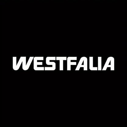 Westfalia-Style Multi-Color Waterproof Vinyl Decal | RV, Camper Van & Car Sticker - 14:200004889#Black-14:200004890#White-  DRIVEN - 6