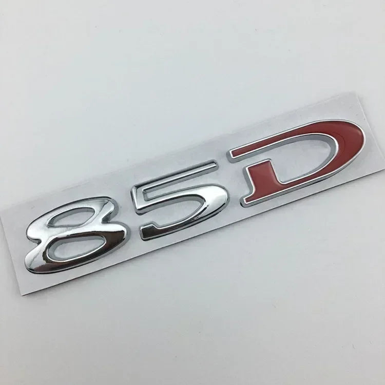 Rear Boot Trunk Tailgate Emblem Badge for Tesla Model 3 / S / X / Y | 75D 85D 90D 100D Sticker - 14:200004889#75D-14:200003699#75D-3-14:200002130#85D-14:200004890#75D-1-14:200004891#75D-2-  DRIVEN - 9