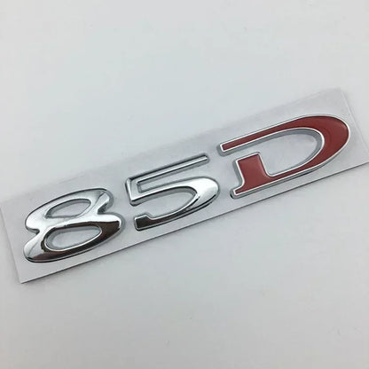 Rear Boot Trunk Tailgate Emblem Badge for Tesla Model 3 / S / X / Y | 75D 85D 90D 100D Sticker - 14:200004889#75D-14:200003699#75D-3-14:200002130#85D-14:200004890#75D-1-14:200004891#75D-2-  DRIVEN - 9