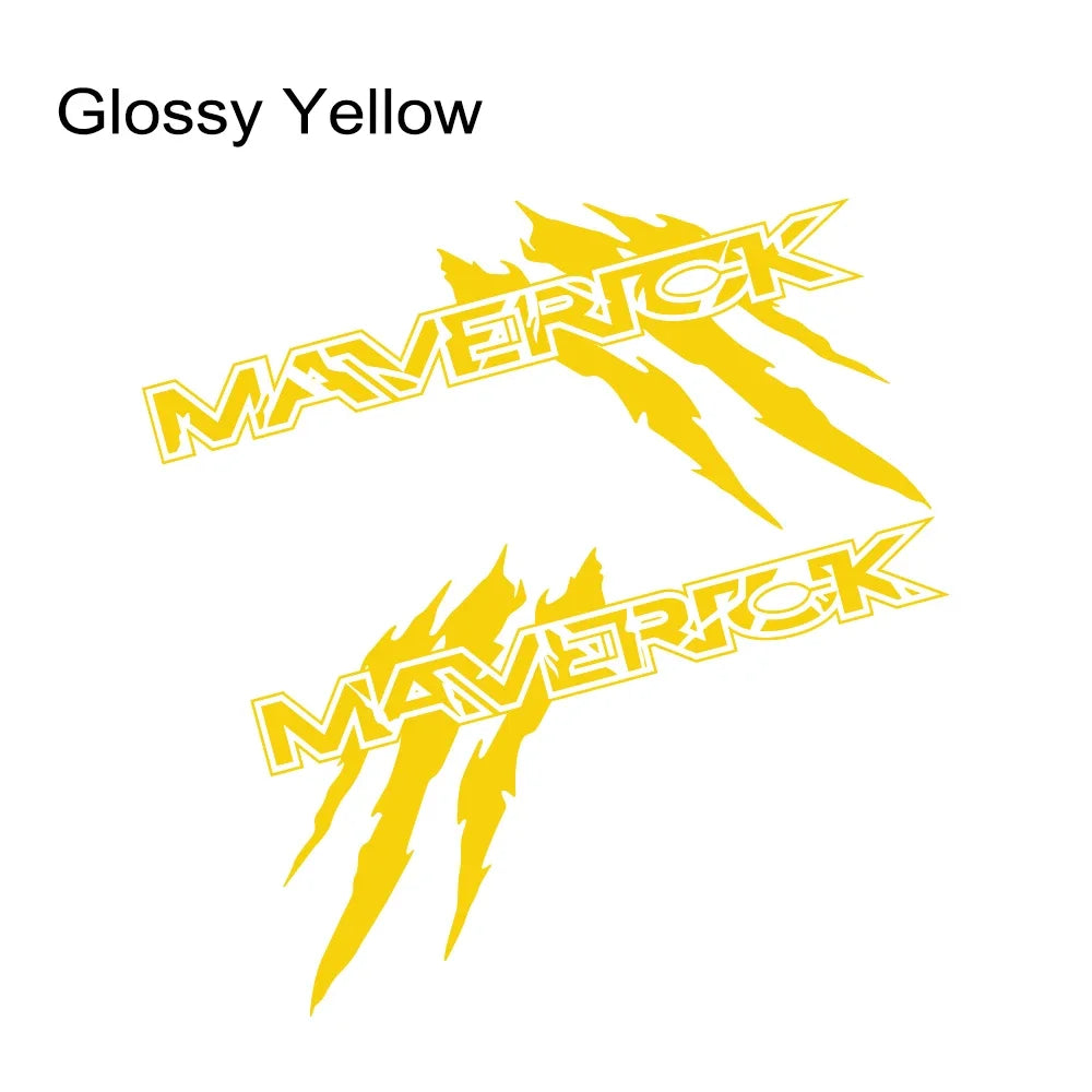 Ford Maverick Claw Style Pickup Bed Side Graphic Kit – Vinyl Decal (2 Pcs) | XLT, XL, V8 | 4 Sizes, 11 Finishes - 200000182:350852#Glossy Orange;5:361386#70x38.9cm-200000182:350852#Glossy Orange;5:361385#50x27.8cm-200000182:350852#Glossy Orange;5:200000990#40x22cm-200000182:10#Glossy Red;5:100014064#90x50cm-200000182:10#Glossy Red;5:361386#70x38.9cm-  DRIVEN - 17