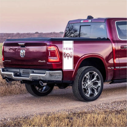 Dodge RAM Creative Stripe Graphic Decal Kit (2 Pcs) – Rear Body Vinyl Sticker | 1500, 2500, 3500, Rebel, Mopar | 2 Styles, 11 Colors - 200000182:200211869;355:203282824#Type 2-2PCS-200000182:200211869;355:203282823#Type 1-2PCS-200000182:350853#Matte Silver;355:203282824#Type 2-2PCS-200000182:350853#Matte Silver;355:203282823#Type 1-2PCS-200000182:350850#Matte Gold;355:203282824#Type 2-2PCS-  DRIVEN - 4