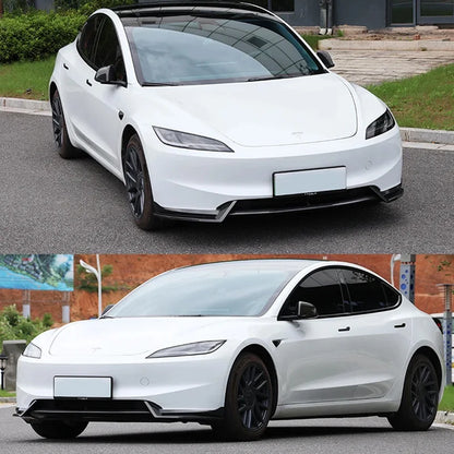 Full Body Kit — Bumper Lips, Diffuser & Spoiler for Tesla Models | Gloss Black & Carbon Tuning - 14:200004890#24M3-Side Skirts-GB-14:200003699#24M3-Rear Wing-GB-14:200002130#24M3-Whole Set-GB-14:200001951#24M3-Front-MB-14:200000914#24M3-Side Skirts-MB-  DRIVEN - 6