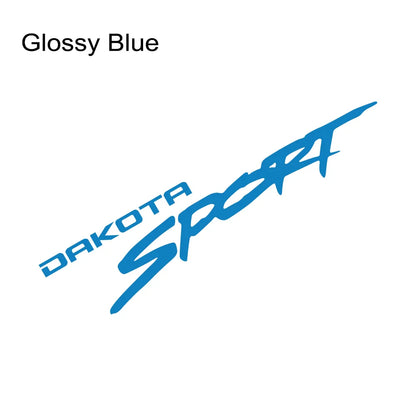 Sport Side Graphic Decal for Dodge Dakota SLT / SXT / 5.9 / R/T | Vinyl Logo Style Truck Sticker - 200000182:173#Matt Gold;355:203282823#1 Piece-200000182:173#Matt Gold;355:203282824#2 Pieces-200000182:496#Matt Silver;355:203282823#1 Piece-200000182:496#Matt Silver;355:203282824#2 Pieces-200000182:175#Glossy Blue;355:203282823#1 Piece-  DRIVEN - 12