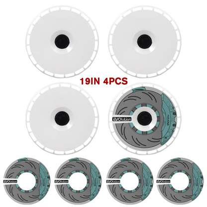 19" DIY Wheel Cover Hub Caps for Tesla Model Y | 4-Piece Style Change Replacement Set - 14:10#Black J1-14:29#Black J2-14:347#Black H3-14:200021498#Black HMG-14:175#Black K3-  DRIVEN - 8