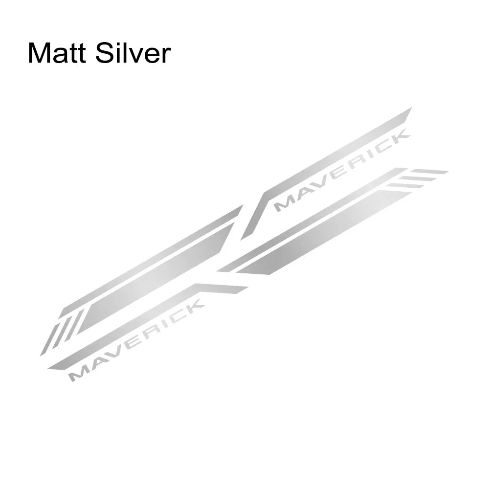 Trunk Side Stripe Decal for Ford Maverick XL / XLT / Lariat | Pickup Bed Vinyl Sticker - 200000182:29#Glossy White-200000182:193#Glossy Black-200000182:771#Carbon Fiber-200000182:200004890#Matt Black-200000182:200006152#Colorful Laser-  DRIVEN - 13