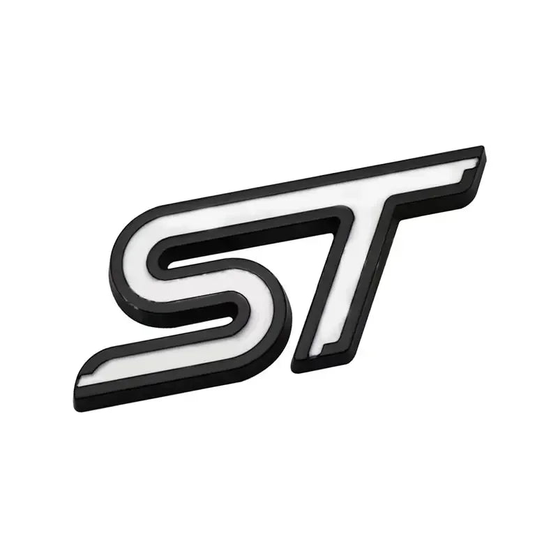 3D Metal ST Badge | Body & Trunk Emblem for Ford Everest / Fiesta / Ecosport / Focus - 200000182:350853#Black Green-200000182:350850#Silver Deep Blue-200000182:1052#Silver Blue-200000182:29#Silver White-200000182:496#Silver Yellow-  DRIVEN - 13