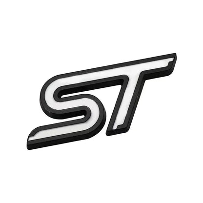3D Metal ST Badge | Body & Trunk Emblem for Ford Everest / Fiesta / Ecosport / Focus - 200000182:350853#Black Green-200000182:350850#Silver Deep Blue-200000182:1052#Silver Blue-200000182:29#Silver White-200000182:496#Silver Yellow-  DRIVEN - 13