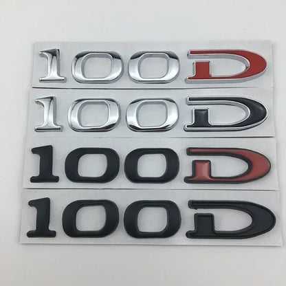 Rear Boot Trunk Tailgate Emblem Badge for Tesla Model 3 / S / X / Y | 75D 85D 90D 100D Sticker - 14:200004889#75D-14:200003699#75D-3-14:200002130#85D-14:200004890#75D-1-14:200004891#75D-2-  DRIVEN - 5