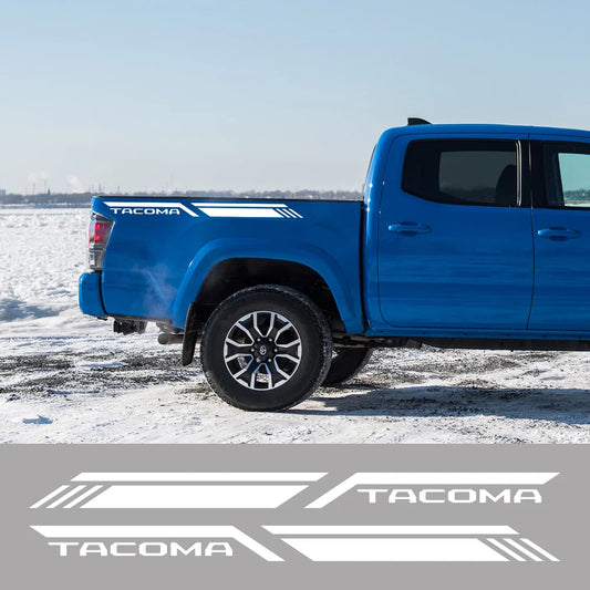 Trunk Side Stripe Decal for Toyota Tacoma TRD Sport | Vinyl Truck Graphics - 200000182:350853#Carbon Fiber-  DRIVEN - 1