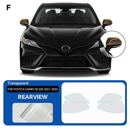 Precut PPF for Toyota Camry SE / XSE (2021–2024) | TPU Headlight & Mirror Paint Protection - 200000182:193#Headlight Film;5:200000990#Transparent Film-200000182:29#Rearview Film;5:200000990#Transparent Film-  DRIVEN - 7