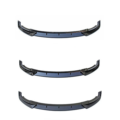 Front Bumper Lip Splitter for Tesla Model Y (2019–2024) | Carbon Look, Matte Black & Gloss Black ABS - 14:200004890#Matte Black-14:200004891#Carbon Look-14:200004889#Gloss Black-  DRIVEN - 6