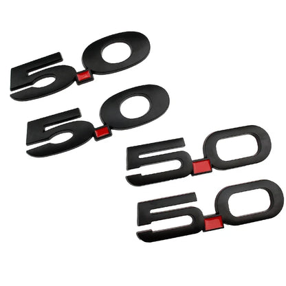 3D Metal 5.0 Logo Emblem for Ford Mustang GT / GT50 (2015-2021) | Badge Sticker - 200000182:193#A-200000182:366#F-200000182:29#B-200000182:691#C-200000182:10#D-  DRIVEN - 5