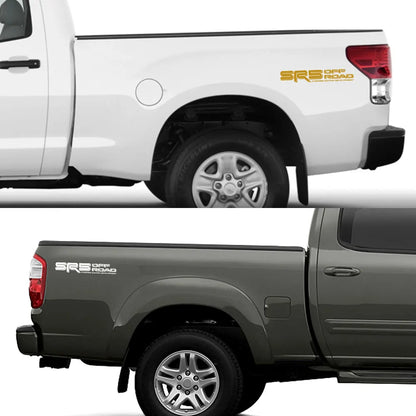 Trunk Side 4x4 Off-Road Decal for Toyota Tundra TRD / SR / SR5 | Pickup Bed Vinyl Sticker - 200000182:193#Glossy Black-200000182:200004890#Matt Black-200000182:200006152#Colorful Laser-200000182:771#Carbon Fiber-200000182:173#Glossy Blue-  DRIVEN - 3