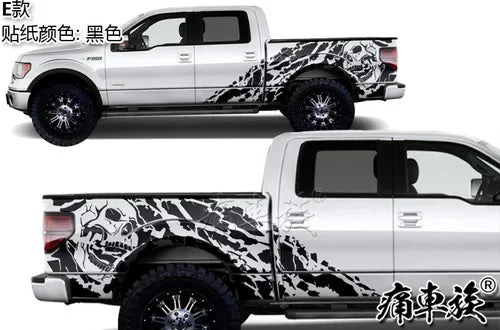 Full-Body Appearance Decoration Vinyl Kit for Ford F-150 Raptor | Custom KK Pickup Wrap - 200000182:29#A2-200000182:193#A1-200000182:366#C1-200000182:350852#C-200000182:10#B-  DRIVEN - 17
