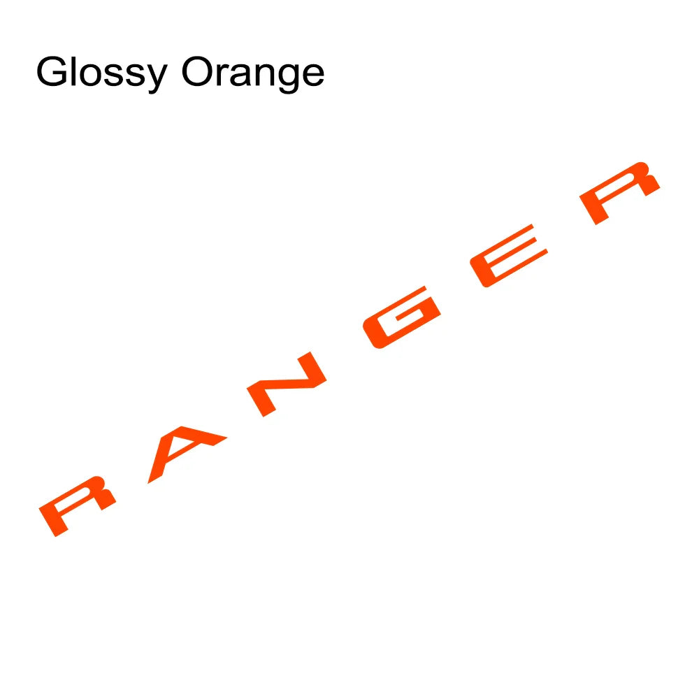 Tailgate Insert & Indent Letter Decal for Ford Ranger (2019–2021) | Vinyl Truck Sticker - 200000182:1052#Matt Black-200000182:496#Matt Silver-200000182:350850#Carbon Fiber-200000182:366#Glossy Yellow-200000182:175#Glossy Blue-  DRIVEN - 13