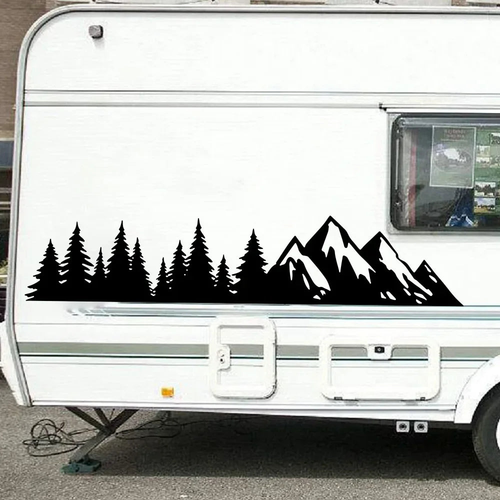 Jungle Forest Mountain Wall & Body Decal | Large Vinyl Sticker for SUV, 4x4, Camper & Off-Road - 200000182:175;5:4182#100cm x 20cm 1pc-200000182:175;5:4183#120cm x 24cm 1pc-200000182:193;5:200000990#140cm x 29cm 1pc-200000182:193;5:100014065#56cm x 11cm 1pc-200000182:193;5:4182#100cm x 20cm 1pc-  DRIVEN - 3