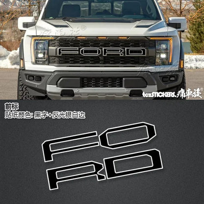 Custom Vinyl Decal Kit for Ford F-150 Raptor 3rd Gen 3.5T (2023) | Special KK Wrap - 200000182:771#l-200000182:200004890#q-200000182:200006152#p-200000182:200013901#o-200000182:200211869#n-  DRIVEN - 11