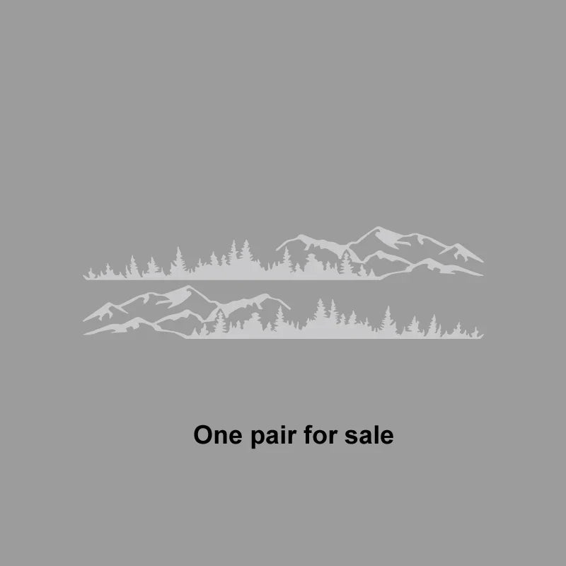 Hills & Forest Scene Adventure Decal | Outdoor Nature Vinyl Sticker for Cars, Trucks & More - 200000182:366;5:100014064-200000182:10;5:361385-200000182:366;5:361385-200000182:366;5:361386-200000182:350853;5:361385-  DRIVEN - 13