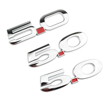 3D Metal 5.0 Logo Emblem for Ford Mustang GT / GT50 (2015-2021) | Badge Sticker - 200000182:193#A-200000182:366#F-200000182:29#B-200000182:691#C-200000182:10#D-  DRIVEN - 4