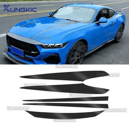 Paint Protection Film for Ford Mustang (2024-2026) | Anti-Scratch TPU Clear Bra - 200000182:350852#rear fender-200000182:350850#front bumper-200000182:350686#engine strip-200000182:350853#a set-  DRIVEN - 7