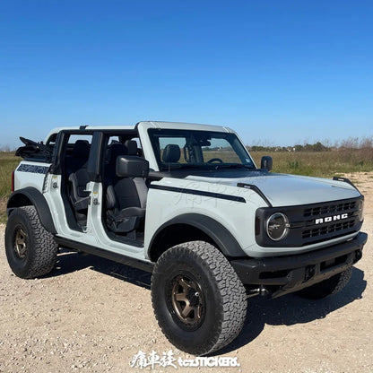 Modified Off-Road Sport Vinyl Decal Kit for Ford Bronco (2022) | KK Custom Body Wrap - 200000182:691#C-200000182:10#D-200000182:193#A-200000182:29#B-  DRIVEN - 2
