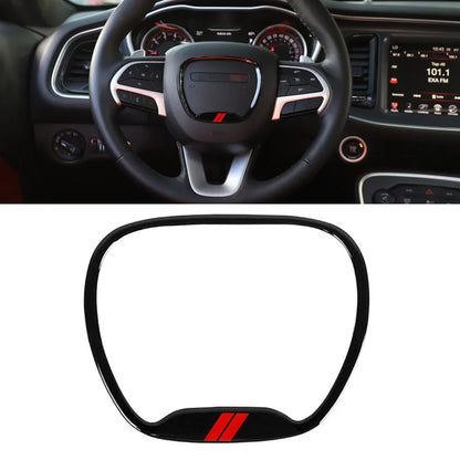 Steering Wheel Central Ring Trim Cover for Dodge Challenger / Charger (2015+) | CE Certified