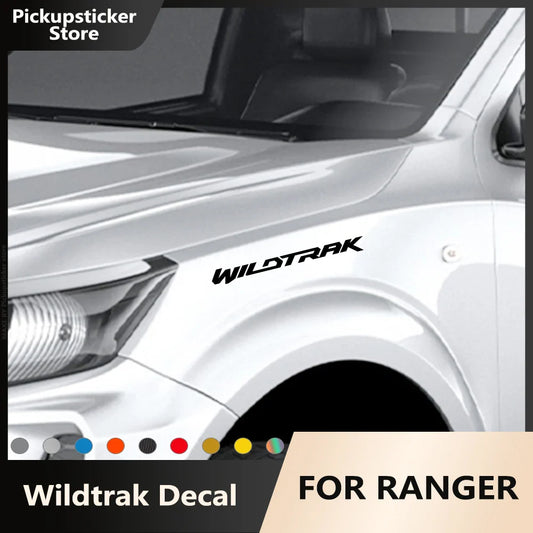 Wildtrak Graphics Decal for Ford Ranger Raptor / XL / XLT / Lariat | Pickup Vinyl Sticker - 200000182:691#Glossy Gray;5:200000990#20x2cm-  DRIVEN - 2