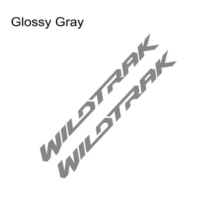 Wildtrak Graphics Decal for Ford Ranger Raptor / XL / XLT / Lariat | Pickup Vinyl Sticker - 200000182:691#Glossy Gray;5:200000990#20x2cm-200000182:10#Glossy Red;5:361385#30x3cm-200000182:691#Glossy Gray;5:361386#60x6cm-200000182:691#Glossy Gray;5:100014064#100x10cm-200000182:10#Glossy Red;5:200000990#20x2cm-  DRIVEN - 14