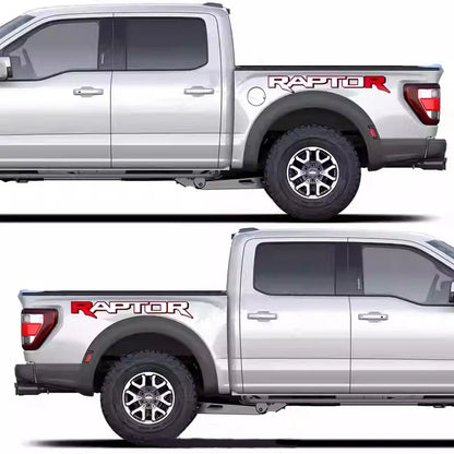 Vinyl Tape Patch Decal for Ford F-150 Raptor / Ranger Truck | 2-Piece Cargo Sticker - 200000182:193#110x15.5cm-200000182:29#68x9.5cm-  DRIVEN - 5