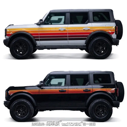 Full-Body Appearance Modification Sport Vinyl Decal Kit for Ford Bronco | Customized PVC Wrap - 200000182:175#G-200000182:173#H-200000182:496#I-200000182:350686#J-200000182:691#C-  DRIVEN - 3
