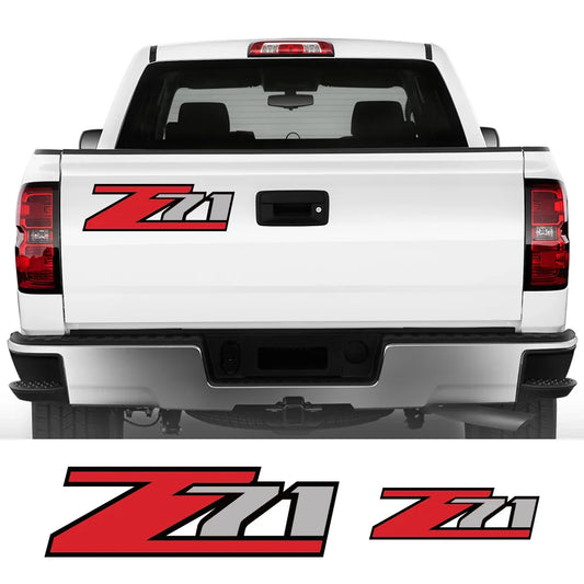 Z71 Tailgate & Body Decal for Chevrolet Silverado / Colorado 1500 / 2500 | Vinyl Decor Sticker - 200000182:193#Z71;5:200000990#23X7CM-  DRIVEN - 1