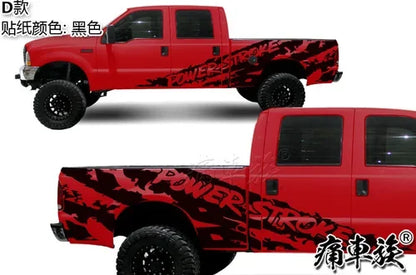 Full-Body Appearance Decoration Vinyl Kit for Ford F-150 Raptor | Custom KK Pickup Wrap - 200000182:29#A2-200000182:193#A1-200000182:366#C1-200000182:350852#C-200000182:10#B-  DRIVEN - 21