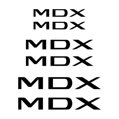 Brake Caliper Badge Decal for Acura MDX / ILX / RDX / TLX / RL / TSX / ZDX | 6-Piece Vinyl Film Set - 200000182:193#For MDX;5:200000990#Black-200000182:350852#For CDX;5:361385#Silver White-200000182:350852#For CDX;5:361386#Red-200000182:366#For NSX;5:200000990#Black-200000182:366#For NSX;5:361385#Silver White-  DRIVEN - 7