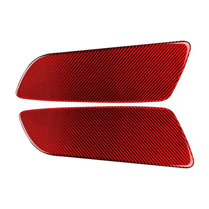 Carbon Fiber Rear Door Trim for Ford Mustang GT (2015-2021) | Interior Decal Kit - 200000182:193-200000182:10-  DRIVEN - 5
