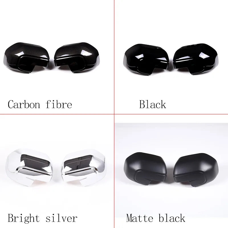 ABS Rearview Side Mirror Decoration Cover for Ford Maverick (2022) | Carbon Fiber / Black / Silver