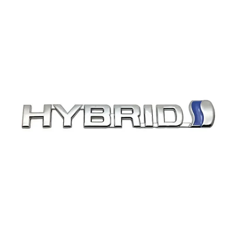 Metal HYBRID Front Grille & Trunk Badge Emblem for Toyota Land Cruiser / Camry | Decal Sticker