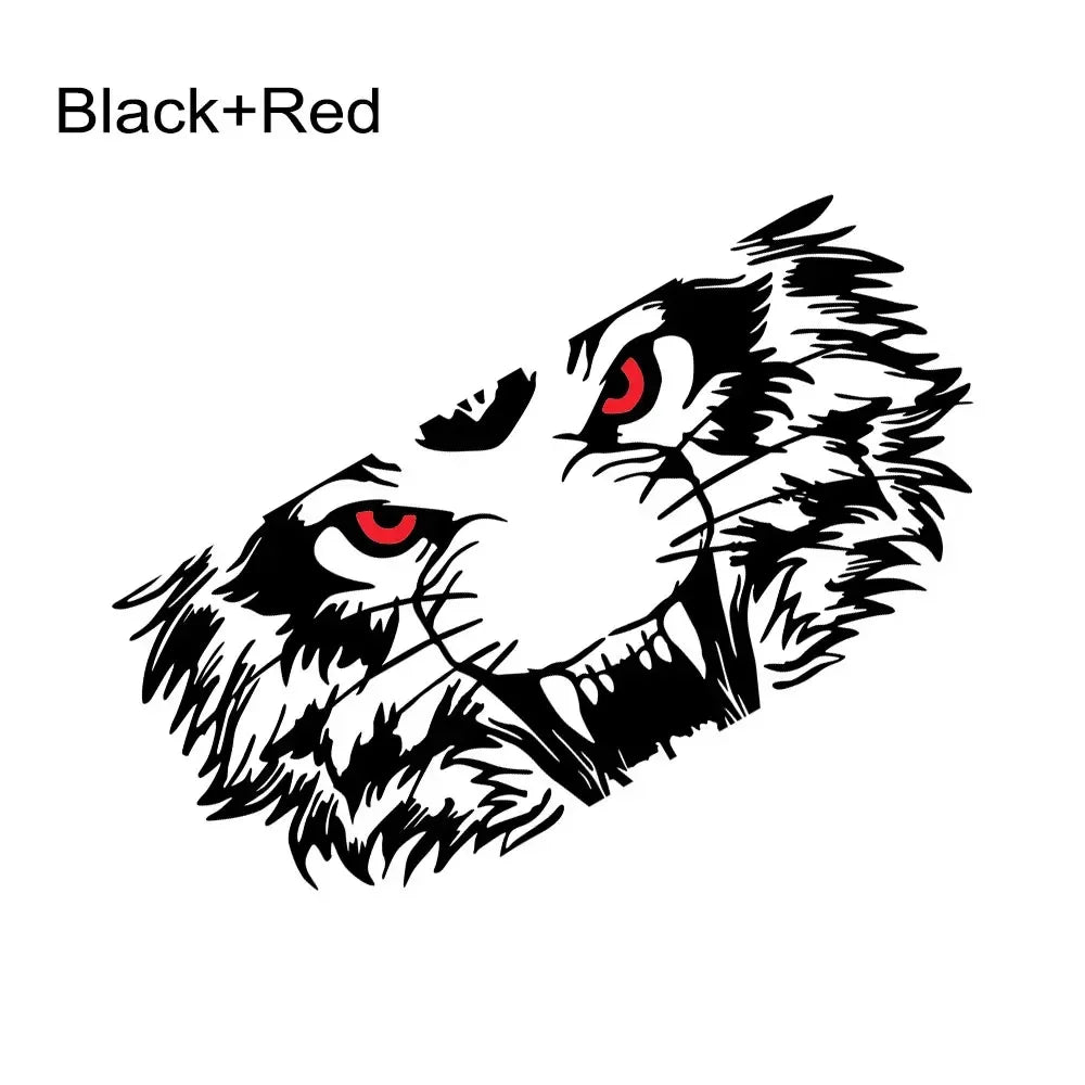 Tiger Tailgate Graphic Decal | Universal Pickup Sticker for Ford F-150, Toyota Hilux, Silverado, RAM, Isuzu D-Max & More - 200000182:350850#Black Gray-200000182:10#Gold Silver-200000182:29#White Gray-200000182:350852#Black Red-200000182:350853#Black Gold-  DRIVEN - 10