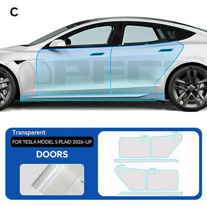 Precut PPF for Tesla Model S Plaid (2026+) | 9-Mil TPU Paint Protection Film Clear Bra - 200000182:10#Rear Trunk;5:200000990#Clear Film-200000182:350852#Rear Side;5:200000990#Clear Film-200000182:175#Whole Set;5:200000990#Clear Film-200000182:193#Front;5:200000990#Clear Film-200000182:29#Hood;5:200000990#Clear Film-  DRIVEN - 11