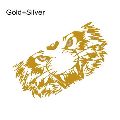 Tiger Tailgate Graphic Decal | Universal Pickup Sticker for Ford F-150, Toyota Hilux, Silverado, RAM, Isuzu D-Max & More - 200000182:350850#Black Gray-200000182:10#Gold Silver-200000182:29#White Gray-200000182:350852#Black Red-200000182:350853#Black Gold-  DRIVEN - 8