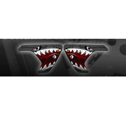Shark Soldier Hood, Side & Fender Vent Decal | Precut Vinyl Wrap Graphic Kit - 200000182:350686#E-200000182:691#C-200000182:10#D-200000182:193#A-200000182:29#B-  DRIVEN - 8