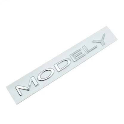 Original 3D ABS Letter Logo Emblem for Tesla Model 3 / Model Y | Rear Tailgate Trunk Badge - 200000182:10#MODEL Y Gloss Black-200000182:350852#MODEL Y Matte Black-200000182:366#MODEL Y Silver-200000182:193#MODEL 3 Gloss Black-200000182:29#MODEL 3 Matte Black-  DRIVEN - 9