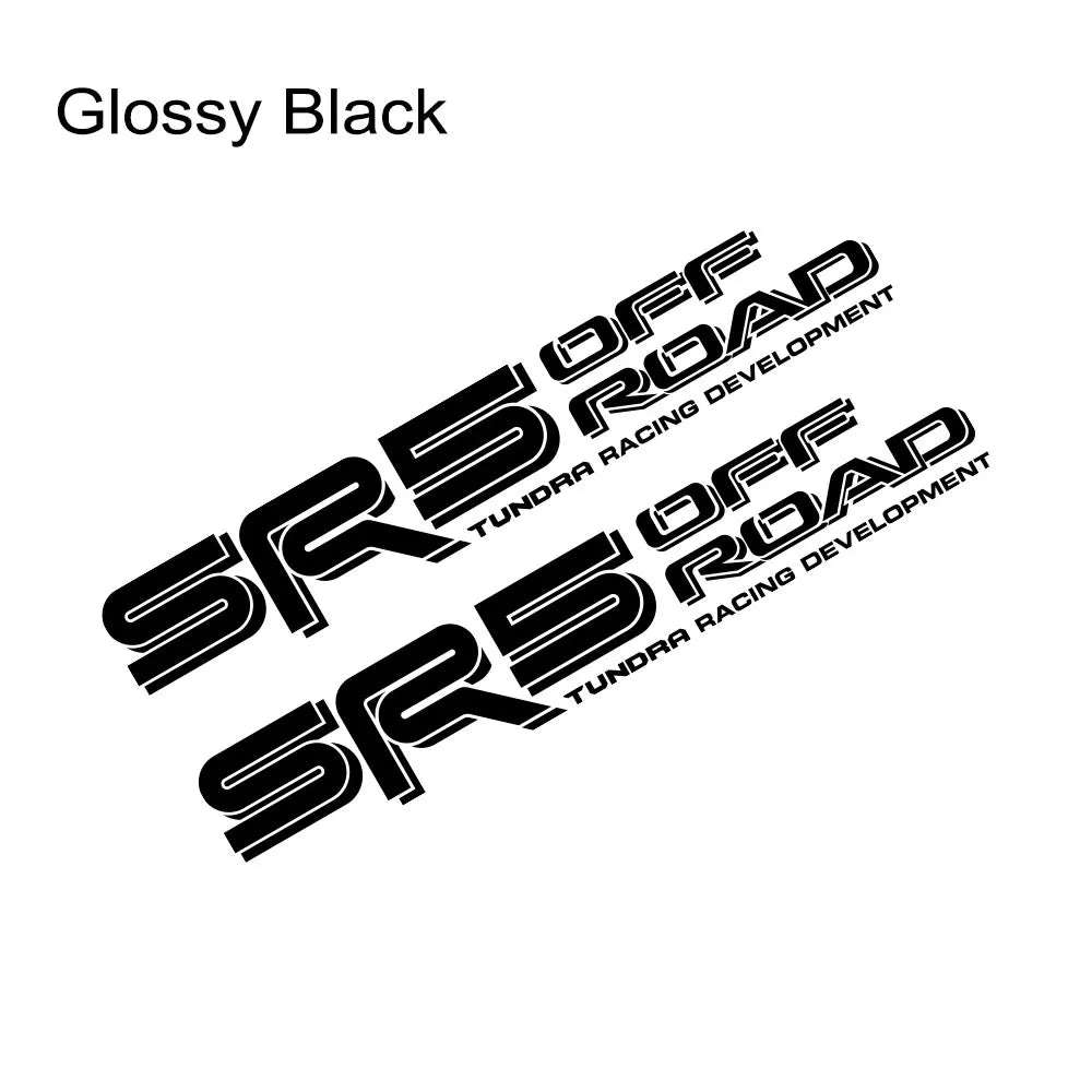 Trunk Side 4x4 Off-Road Decal for Toyota Tundra TRD / SR / SR5 | Pickup Bed Vinyl Sticker - 200000182:193#Glossy Black-200000182:200004890#Matt Black-200000182:200006152#Colorful Laser-200000182:771#Carbon Fiber-200000182:173#Glossy Blue-  DRIVEN - 8
