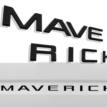 Tremor Rear Trunk Letter Sticker for Ford Maverick Tremor | Groove Insert Badge Decal