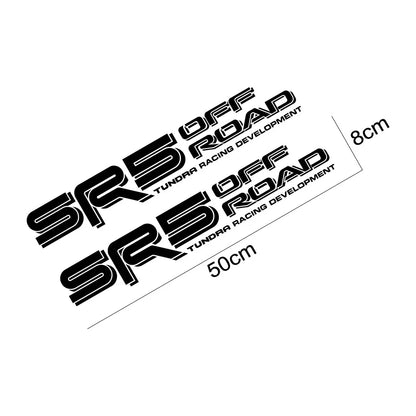 Trunk Side 4x4 Off-Road Decal for Toyota Tundra TRD / SR / SR5 | Pickup Bed Vinyl Sticker - 200000182:193#Glossy Black-200000182:200004890#Matt Black-200000182:200006152#Colorful Laser-200000182:771#Carbon Fiber-200000182:173#Glossy Blue-  DRIVEN - 5