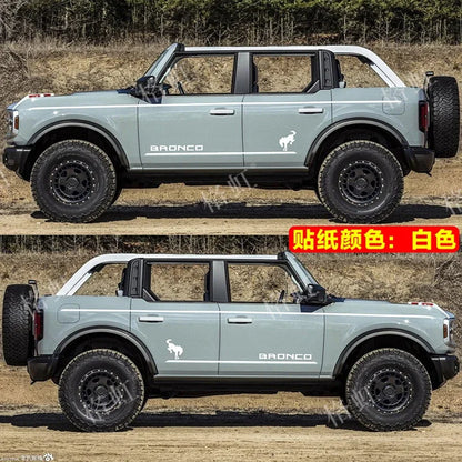 Fashion Sport Custom Appearance Modified Vinyl Decal Kit for Ford Bronco | KK Wrap - 200000182:173#C-200000182:496#D-200000182:350686#E-200000182:366#A-200000182:175#B-  DRIVEN - 5