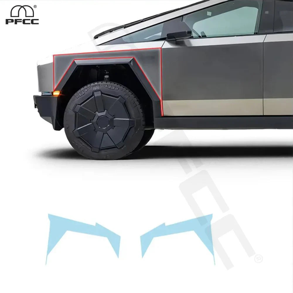 Precut PPF Clear Bra for Tesla Cybertruck (2024–2026) | 9-Mil TPU Paint Protection Film - 14:366#Whole Set;5:200000990#Glossy Clear Film-14:350852#Rear Trunk;5:361385#Matte Clear Film-14:366#Whole Set;5:361385#Matte Clear Film-14:29#Hood;5:200000990#Glossy Clear Film-14:193#Front;5:361385#Matte Clear Film-  DRIVEN - 13