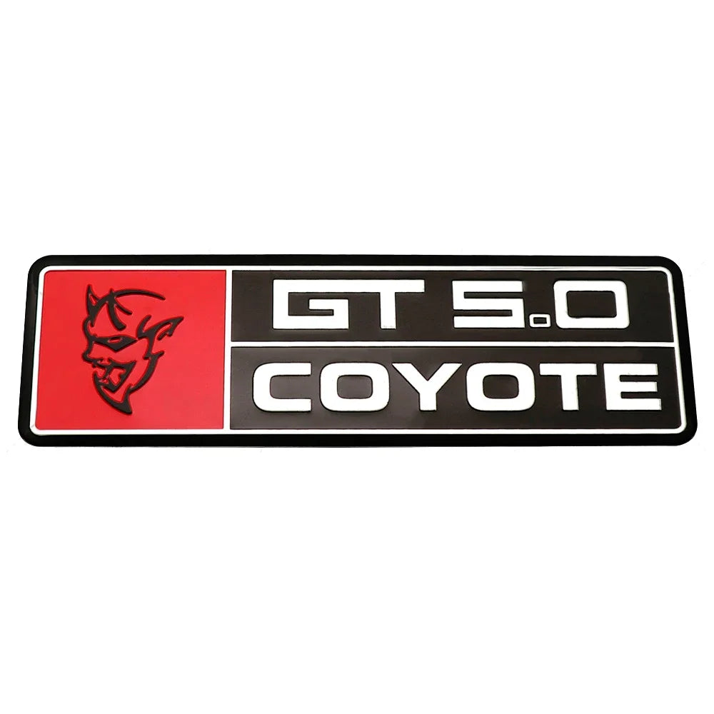 Alloy GT350 / GT500 Logo Trunk & Body Badge | Ford Shelby Mustang Emblem Sticker - 200000182:350852#E-200000182:10#D-200000182:175#G-200000182:366#F-200000182:173#H-  DRIVEN - 13